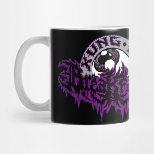 Kung Fu Breakfast Asexual Pride Logo Mug